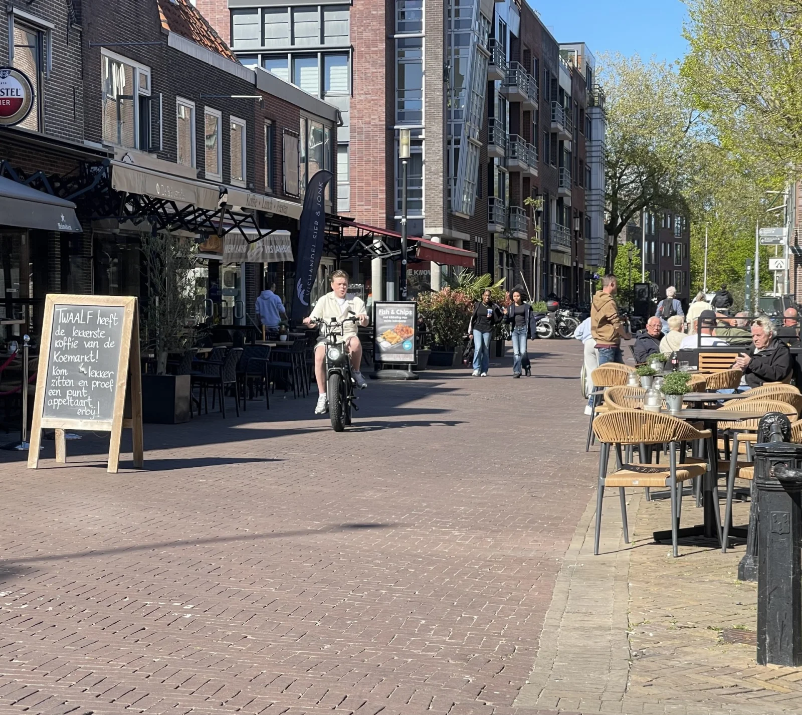 Lijst Melvin Smid stelt vragen over handhaving fietsverbod binnenstad